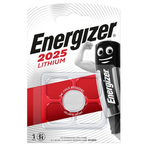 ENERGIZER/RAYOVAC CR2025 BATTERY