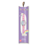 TIKKERS LILAC UNICORN SILICONE STRAP WATCH