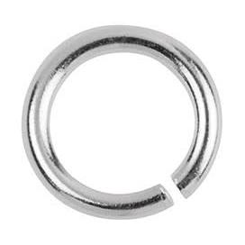 SILVER JUMP RING 6MM