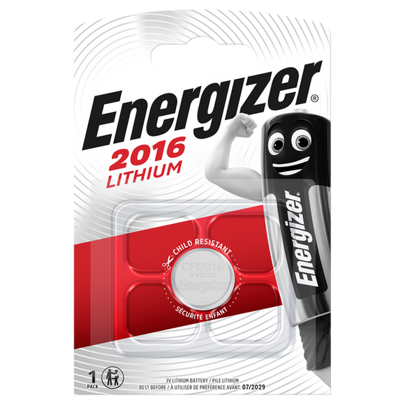 ENERGIZER CR2016 BATTERY
