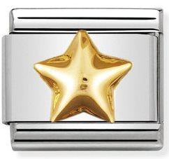 NOMINATION COMPOSABLE GOLD RAISED STAR LINK