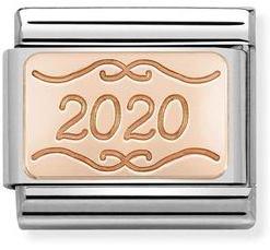 NOMINATION COMPOSABLE ROSE GOLD YEAR 2020 LINK