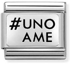 NOMINATION COMPOSABLE SILVER #UNOAME LINK