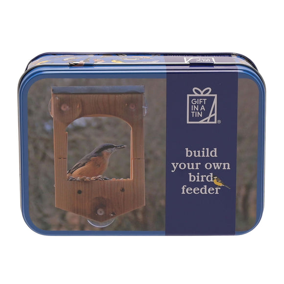 APPLES TO PEARS GIFT IN A TIN BUILD YOUR OWN BIRD FEEDER