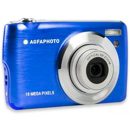 AGFAPHOTO REALISHOT DC8200 BLUE DIGITAL CAMERA INCLUDES 16GB MEMORY CARD & CAMERA BAG