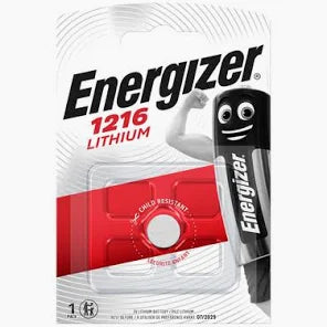 ENERGIZER CR1216 BATTERY