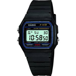 CASIO MEN'S BLACK CLASSIC DIGITAL WATCH