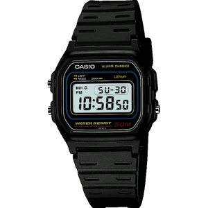 CASIO MEN'S BLACK CLASSIC DIGITAL 50M WATCH