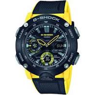 CASIO MEN'S G-SHOCK YELLOW & BLACK WATCH