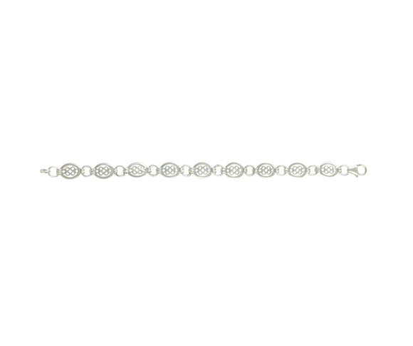 SILVER ELIZABETHAN BRACELET
