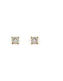9CT GOLD BIRTHSTONE STUD EARRINGS