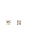 9CT GOLD BIRTHSTONE STUD EARRINGS