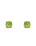 9CT GOLD BIRTHSTONE STUD EARRINGS