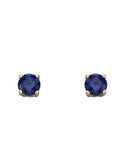 9CT GOLD BIRTHSTONE STUD EARRINGS