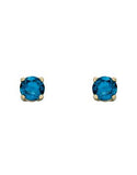 9CT GOLD BIRTHSTONE STUD EARRINGS