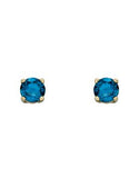 9CT GOLD BIRTHSTONE STUD EARRINGS