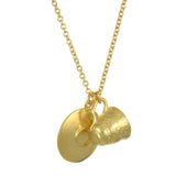 ALEX MONROE TEACUP & SAUCER NECKLACE