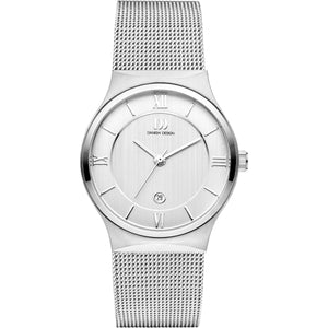DANISH DESIGN LADIES' SMALL KALSOY SILVER STAINLESS STEEL MESH BRACELET WATCH