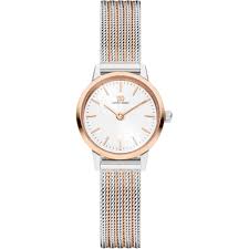 DANISH DESIGN LADIES' AKILIA MINI TWO TONE ROSE GOLD MESH BRACELET WATCH