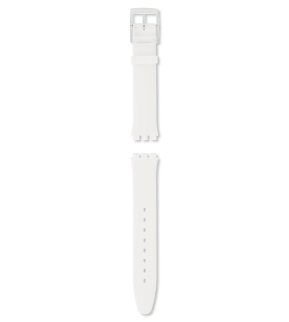 SWATCH SKIN STRAP WHITE CLASSINESS