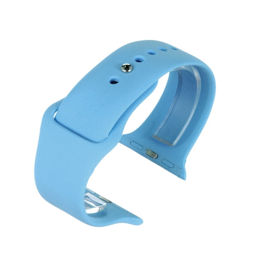 BLUE SILICONE STRAP FOR APPLE WATCH