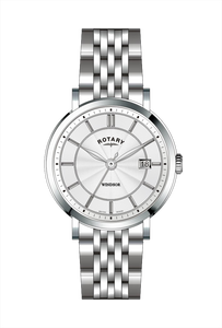 ROTARY LADIES' WINDSOR STAINLESS STEEL BRACELET WATCH