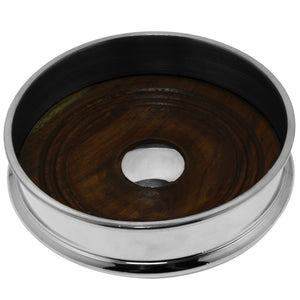 ENGLISH PEWTER CHAMPAGNE BOTTLE COASTER