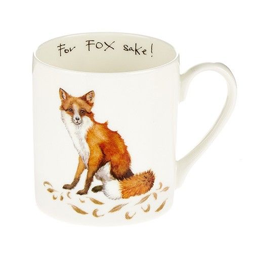FOR FOX SAKE! CHINA MUG