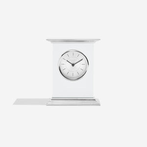 LONDON CLOCK SILVER MANTEL CLOCK