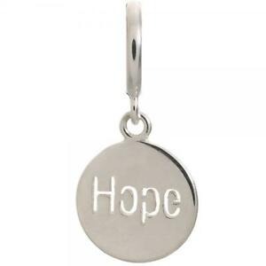 ENDLESS SILVER HOPE COIN CHARM
