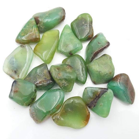 CHRYSOPRASE TUMBLE STONE