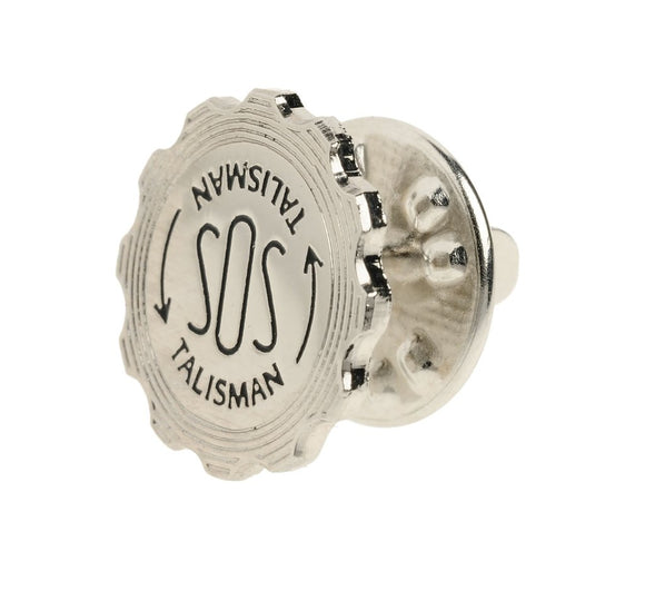 SOS TALISMAN LAPEL BADGE