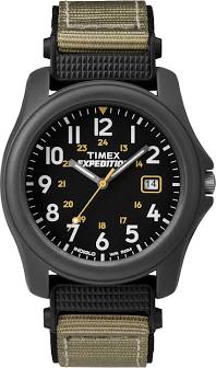 TIMEX MEN'S EXPEDITION CAMPER FABRIC STRAP WATCH