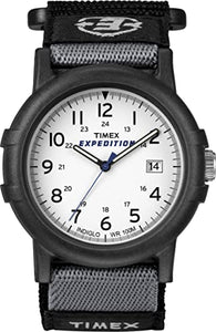 TIMEX MEN'S EXPEDITION BLACK NYLON STRAP WATCH