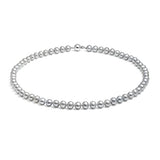 JERSEY PEARL CROWN 7MM PEARL 18" NECKLACE