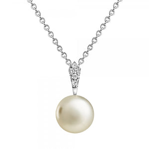 JERSEY PEARL AMBERLEY DROP PEARL NECKLACE