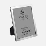 CARRS STERLING SILVER NARROW PLAIN EDGED PHOTO FRAME