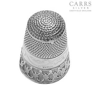 CARRS STERLING SILVER THIMBLE