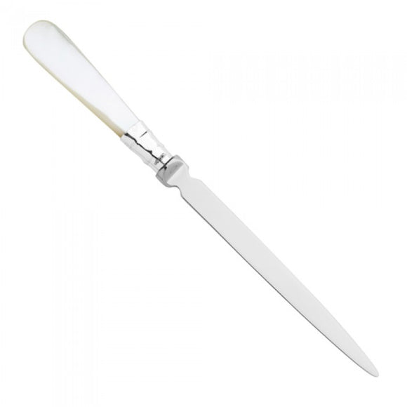 CARRS STERLING SILVER & MOTHER OF PEARL PAPERKNIFE
