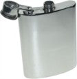 WENTWORTH PEWTER 6OZ PLAIN POLISHED HIP FLASK