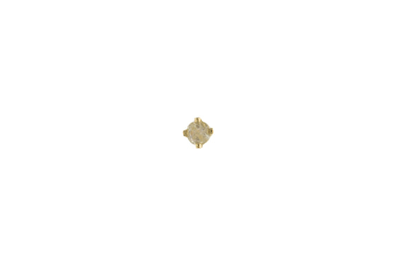 9CT GOLD & DIAMOND NOSE STUD