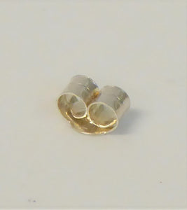 9CT GOLD PAIR OF HEAVY SCROLLS