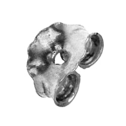 SILVER PAIR OF EXTRA HEAVY SCROLLS