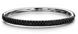 TI SENTO - MILANO BLACK CUBIC ZIRCONIA BANGLE