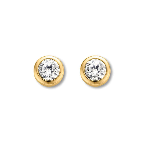 TI SENTO - MILANO CUBIC ZIRCONIA STUD EARRINGS