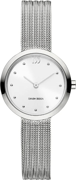 DANISH DESIGN LADIES' JULIA SILVER MESH BRACELET WATCH