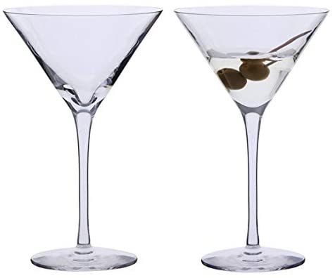 DARTINGTON PAIR OF MARTINI GLASSES