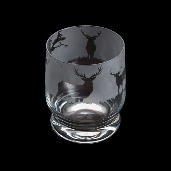DARTINGTON STAG TUMBLER GLASS