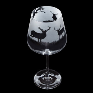 DARTINGTON STAG COPA GLASS