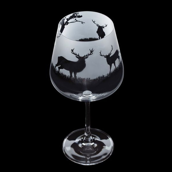 DARTINGTON STAG COPA GLASS